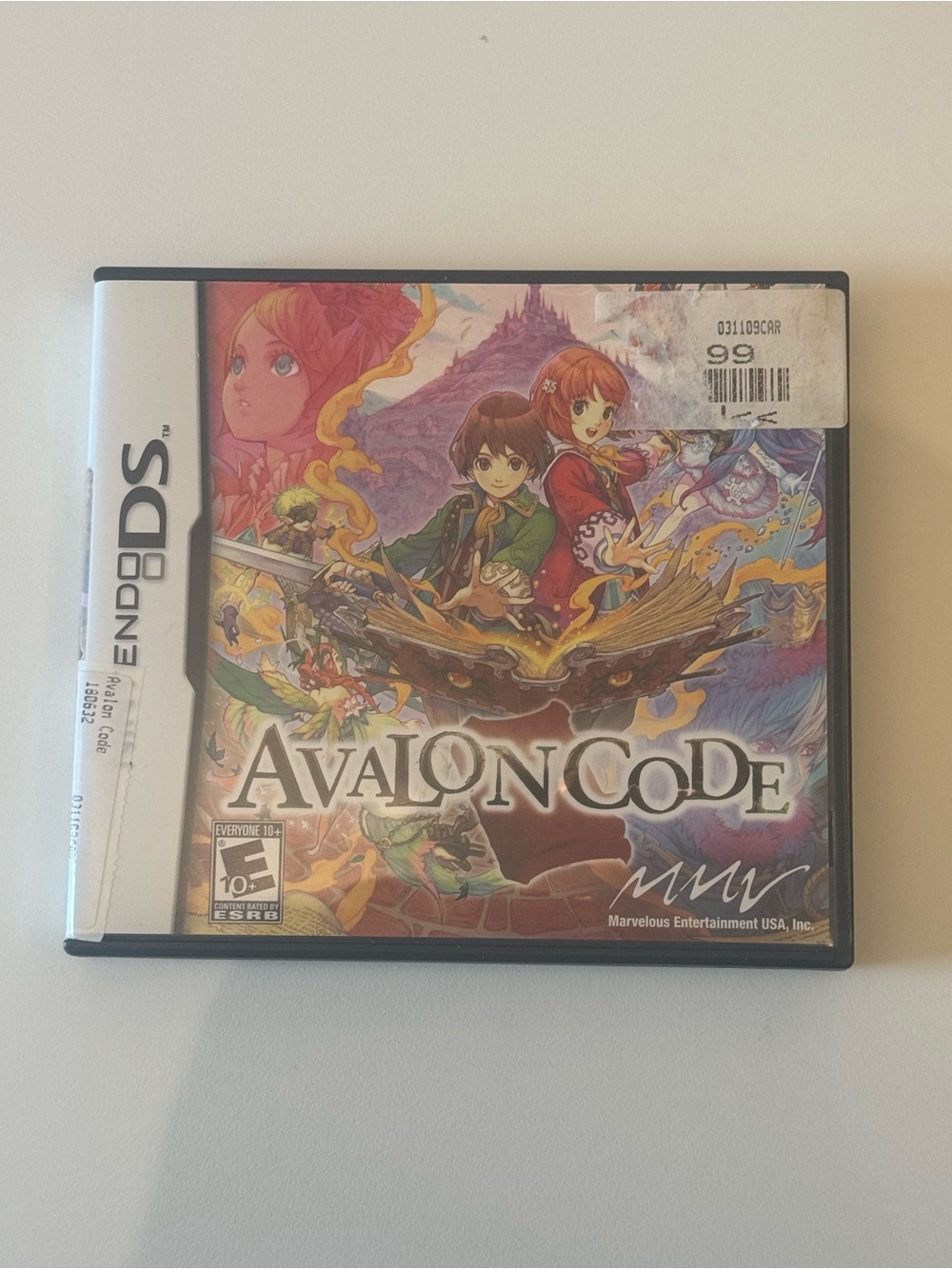 Avalon Code for Nintendo DS